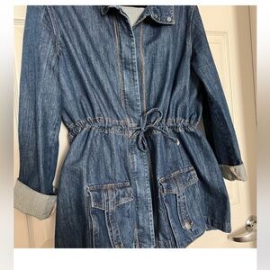 SACADA Sport Blue Denim Jacket Coat Womens Size XL EU 44 used 1 time